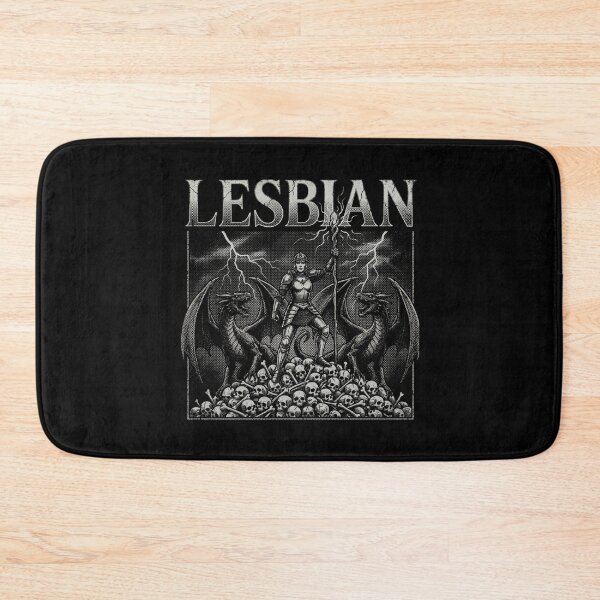 Item preview, Heavy Metal Lesbian Warrior - Sapphic Gothic Dragon Fantasy Art designed and sold by AdyKurniawan.