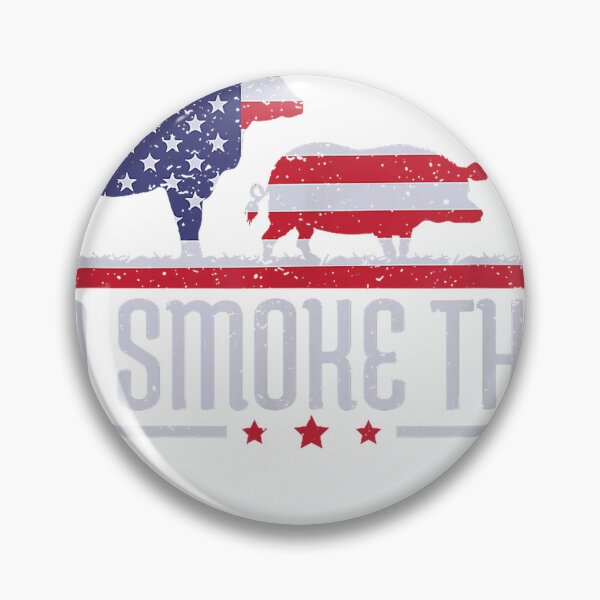 Item preview, 4th July I'd Smoke That Patriot BBQ Barbeque Cook Chef T-Shirt designed and sold by SavsMerch.