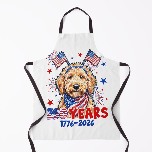 Item preview, 4th of July Goldendoodle Meme 250 Years 1776-2026 Dog Lovers Tank Top designed and sold by Cobra_Shop.
