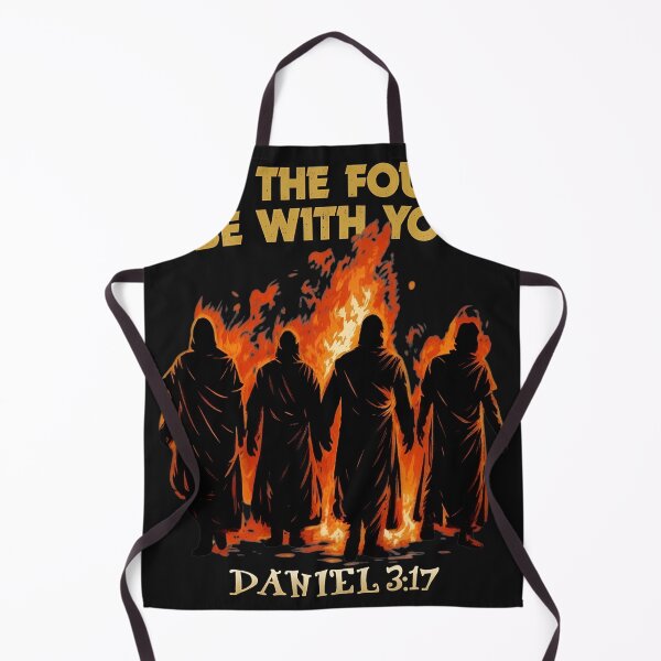Item preview, Faith Figures In Fire Text Graphic designed and sold by Echomyriad.