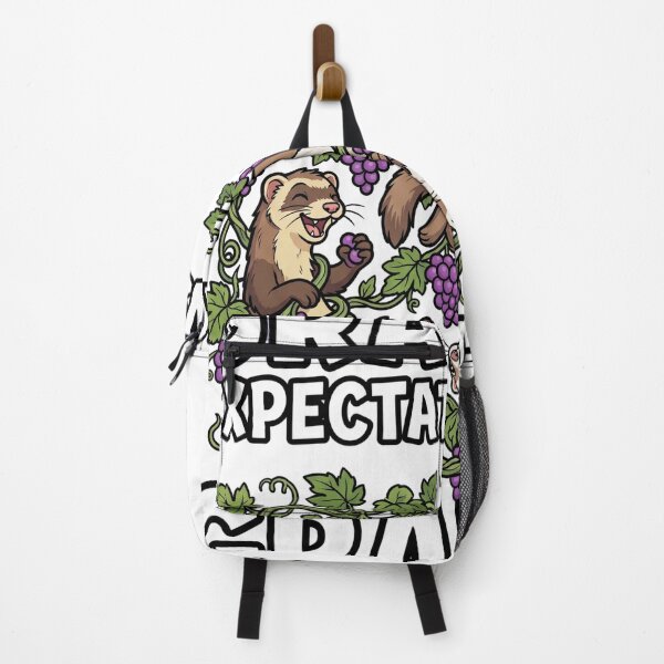 Item preview, Grape Expectations Cute Ferret Lovers Gift designed and sold by Tel A Pet.