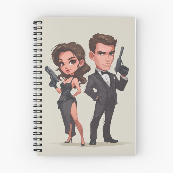 Item preview, Chibi Secret Agent | Cute Suave Spy Character designed and sold by MyChibiArts.