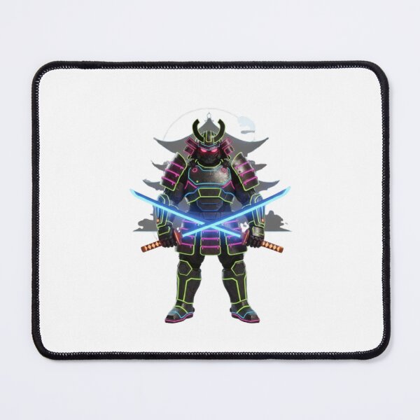 Item preview, Cyberpunk Samurai Warrior – Neon Katana Future Tee designed and sold by PixelStyle Studio.
