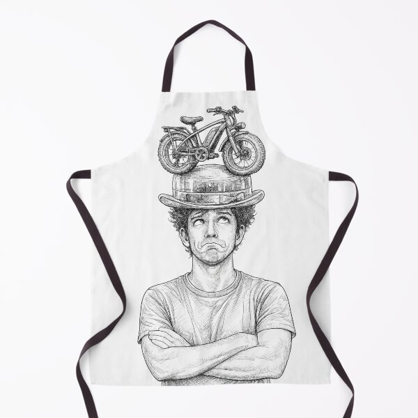 Item preview, Funny Fat Tire E-Bike Obsession T-Shirt Design | Bicycle Lover Humor Artwork designed and sold by Hookesmode.