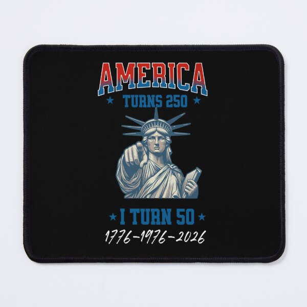 Item preview, America Turns 250 I Turn 50 designed and sold by TheEndDesign.
