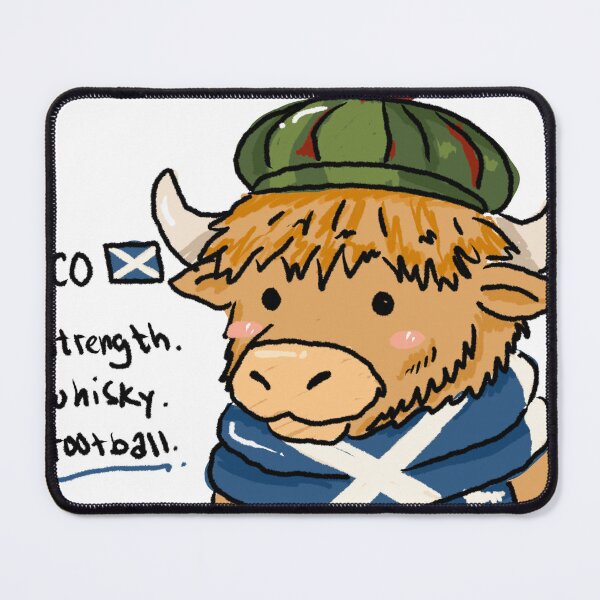 Item preview, Awkward Animal Hat Club - Scottish Highland Spirit designed and sold by chupichapa.