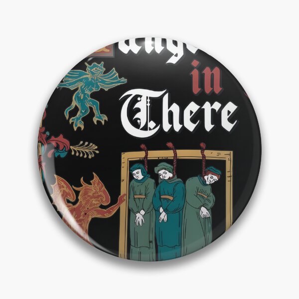 Item preview, Medieval Motto Hangeth In There Art designed and sold by Echomyriad.