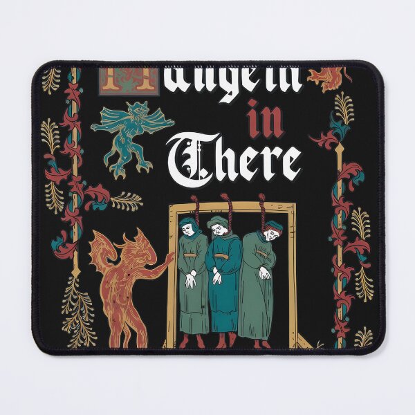 Item preview, Medieval Motto Hangeth In There Art designed and sold by Echomyriad.
