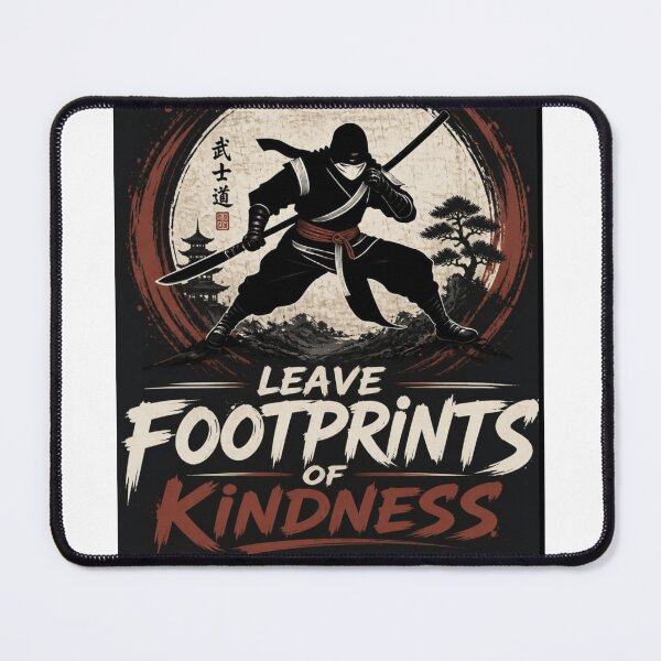 Item preview, Leave footprints of kindness designed and sold by oxymoronwhey2go.