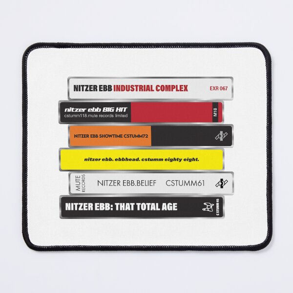 Item preview, Nitzer Ebb [Cassette stack] designed and sold by lazarusheart.