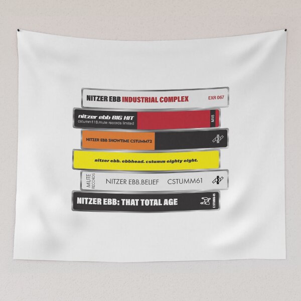Item preview, Nitzer Ebb [Cassette stack] designed and sold by lazarusheart.