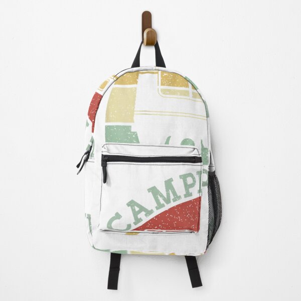 Item preview, Camping Dad Happy Dad Motorhome Campervan Retro Vintage T-Shirt designed and sold by gidget-gadget.