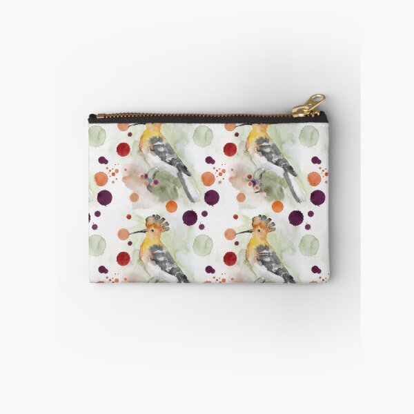 Item preview, ​Minimalist Hoopoe Bird Watercolor Pattern designed and sold by wissal.studio.