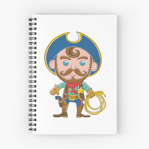 Item preview, Cartoon Cowboy Ready To Draw designed and sold by samadchabot.