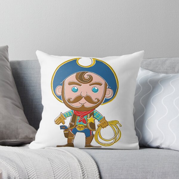 Item preview, Cartoon Cowboy Ready To Draw designed and sold by samadchabot.