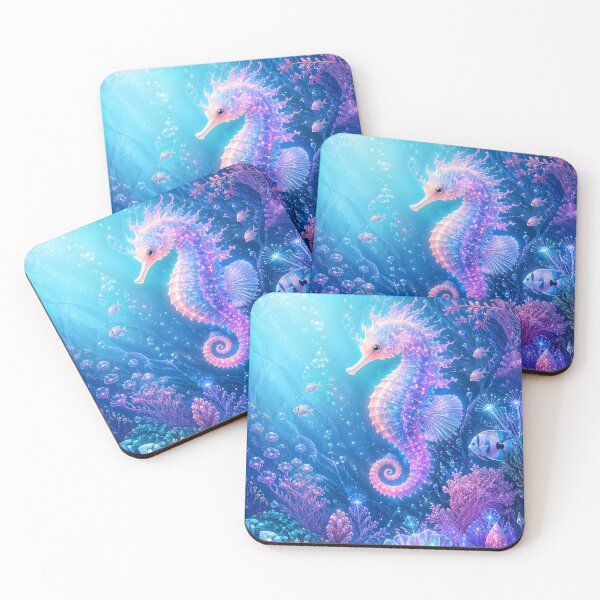 Item preview, Glowing Seahorse Underwater Fantasy designed and sold by SRY DESIGN.