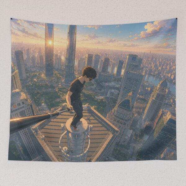 Item preview, The Skyscraper Climber designed and sold by tilmizart.