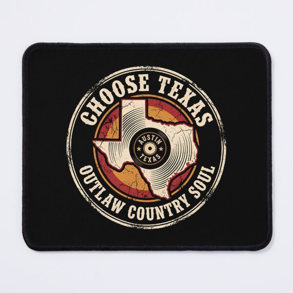 Item preview, Choose Texas Outlaw Country Soul Music Badge designed and sold by samadchabot.