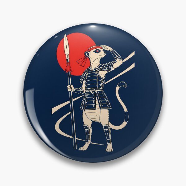 Item preview, Samurai Meerkat designed and sold by KungPowUnicorn.