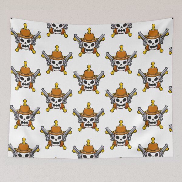 Item preview, Cowboy Skull Sheriff With Revolvers Mascot designed and sold by samadchabot.