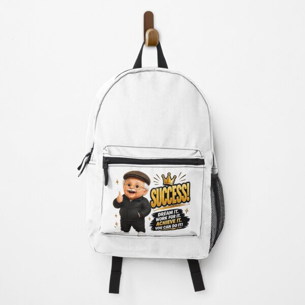 Item preview, Success Mindset Motivation Sticker | Cute Successful Grandpa designed and sold by smartprintuk.