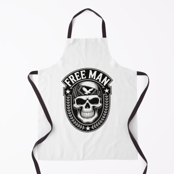 Item preview, Free Man Chrome Eagle Emblem Patriotic Outlaw Star Badge designed and sold by samadchabot.