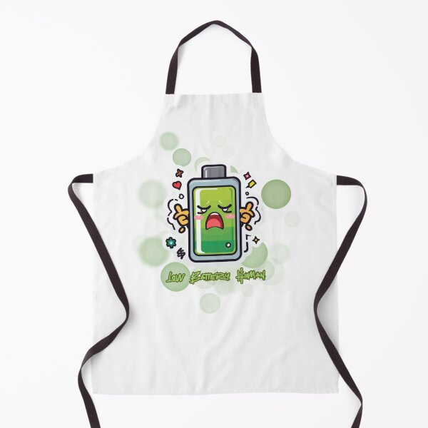 Item preview, Low Battery Human Funny Burnout Humor Design designed and sold by iamKRUK.