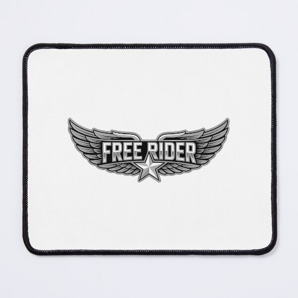Item preview, Free Rider Chrome Winged Badge Patriotic Star Emblem designed and sold by samadchabot.