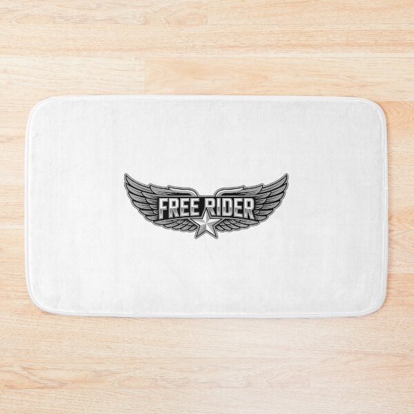 Item preview, Free Rider Chrome Winged Badge Patriotic Star Emblem designed and sold by samadchabot.
