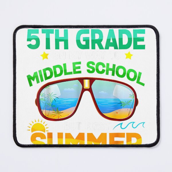Item preview, 5th Grade Way to Middle School Grade First Summer Graduation T-Shirt designed and sold by DArtfulStudio.