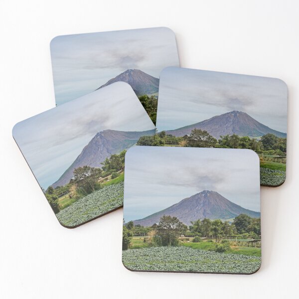 Item preview, Active volcano overlooking the cultivated fields designed and sold by franck380.