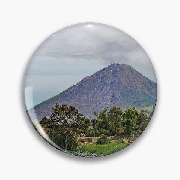 Item preview, Active volcano overlooking the cultivated fields designed and sold by franck380.