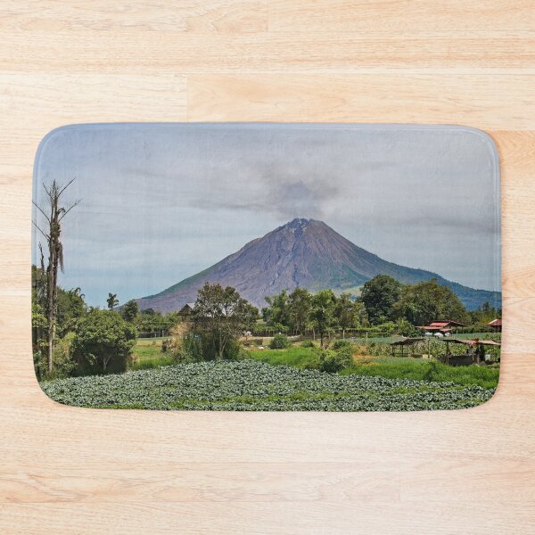 Item preview, Active volcano overlooking the cultivated fields designed and sold by franck380.