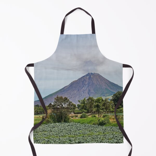 Item preview, Active volcano overlooking the cultivated fields designed and sold by franck380.