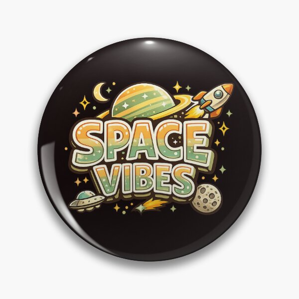 Item preview, Space Vibes Retro Cosmic Typography | Minimal Y2K Galaxy Design designed and sold by Tadeusz1.