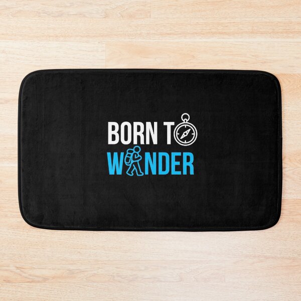 Item preview, Born To Wander Funny Travel Lover T-Shirt Adventure Humor Wanderlust Gift Traveler Tee designed and sold by TongTang.