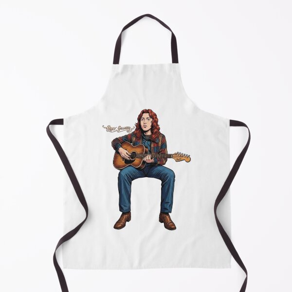 Item preview, Rory Gallagher Acoustic Session Retro Comic Rock Sticker designed and sold by topprinting.