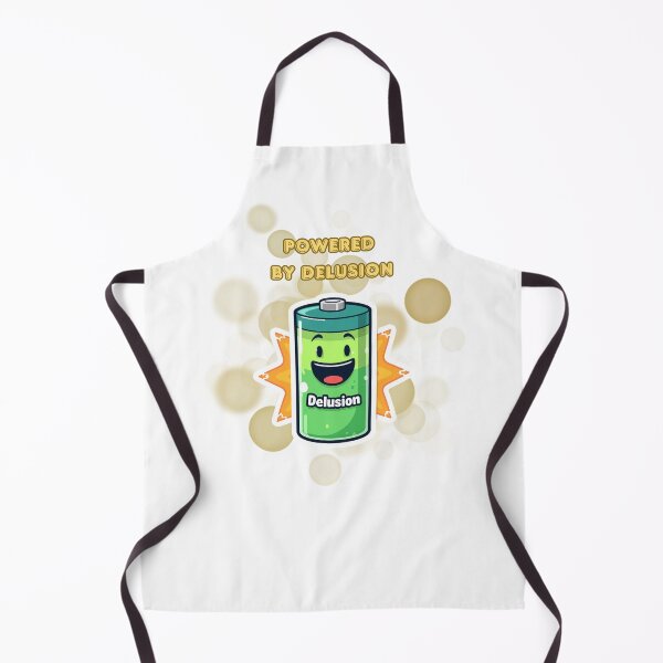 Item preview, Powered By Delusion Funny Motivational Meme designed and sold by iamKRUK.