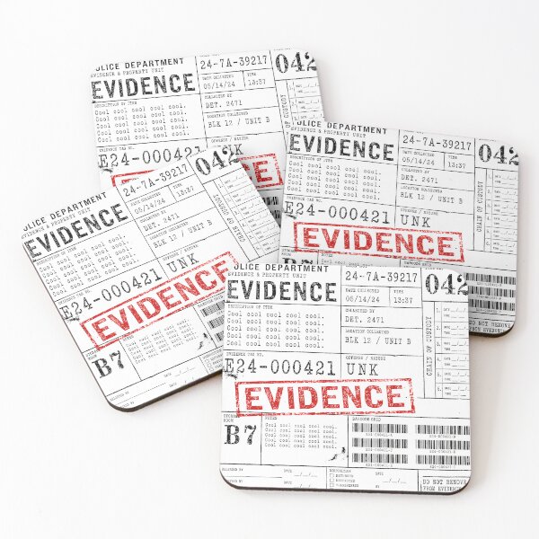 Item preview, Precinct Evidence Room Label designed and sold by agearb.