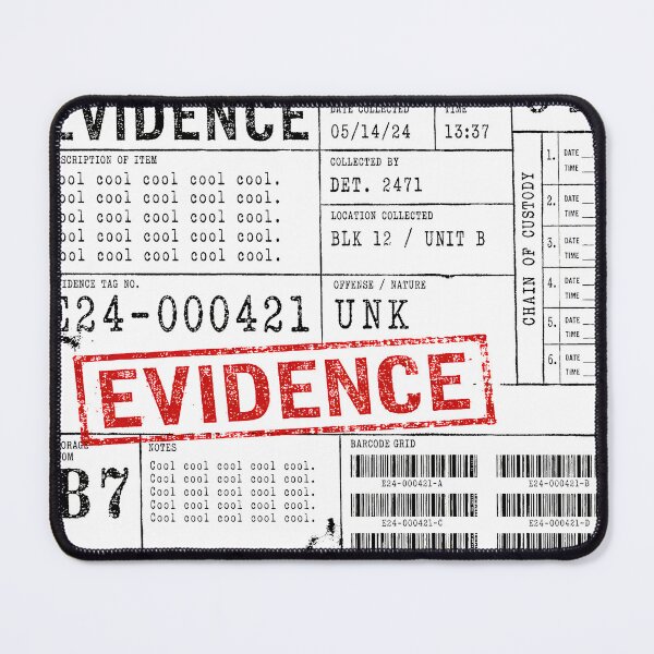 Item preview, Precinct Evidence Room Label designed and sold by agearb.