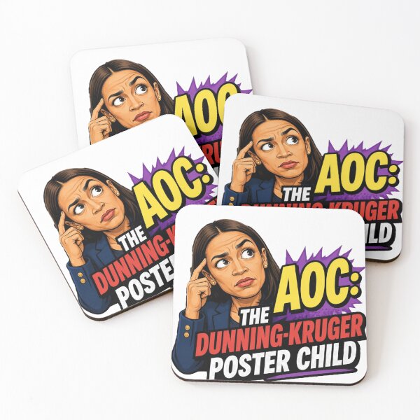 Item preview, AOC: Dunning-Kruger Poster Child designed and sold by Kirrindy Designs.