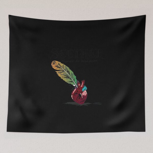 Item preview, Heart Quill Weapon Quote Music Graphic designed and sold by minimancece.