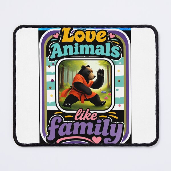 Item preview, Love animals like family designed and sold by oxymoronwhey2go.