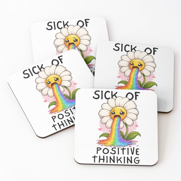 Item preview, Sick od positive thinking designed and sold by Tiny-Love ⭐⭐⭐⭐⭐.