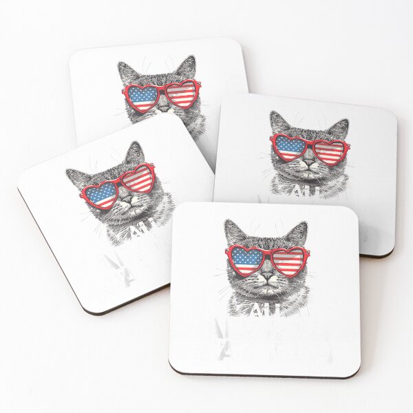 Item preview, All American Cat Mom 4th Of July Patriotic Women Teen Girls Tank Top designed and sold by rawr00.