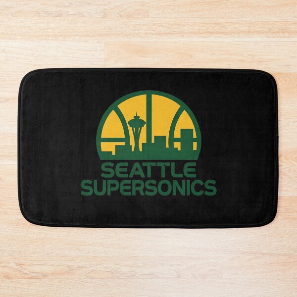 Item preview, Emerald Green City Hoops Silhouette Graphic designed and sold by minimancece.