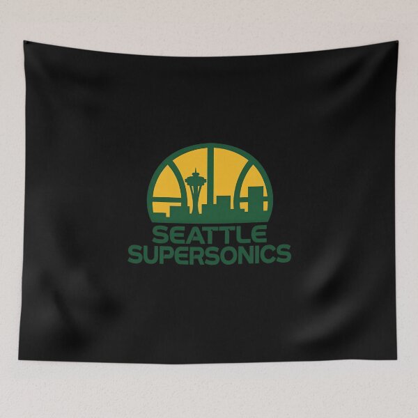 Item preview, Emerald Green City Hoops Silhouette Graphic designed and sold by minimancece.