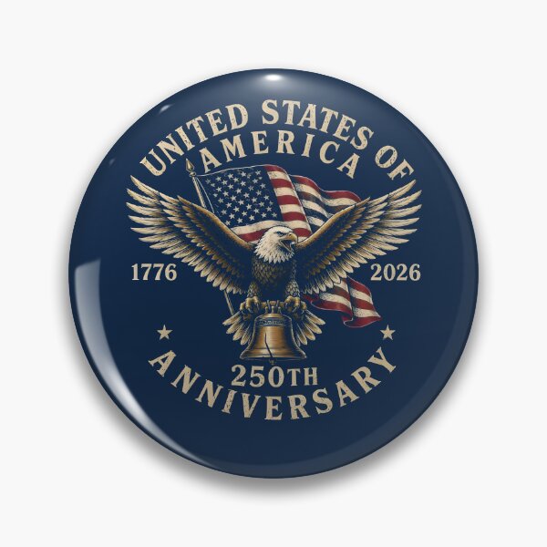 Item preview, United States of America 250th Anniversary 1776-2026 Bald Eagle Liberty Bell Patriotic Shirt, USA Independence Celebration Vintage Tee designed and sold by PixelForge11.