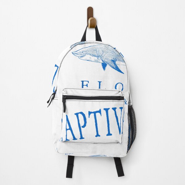 Item preview, Captiva Island Florida Shark Retro Blue Art Fishing T-Shirt designed and sold by KTY-NUSS.