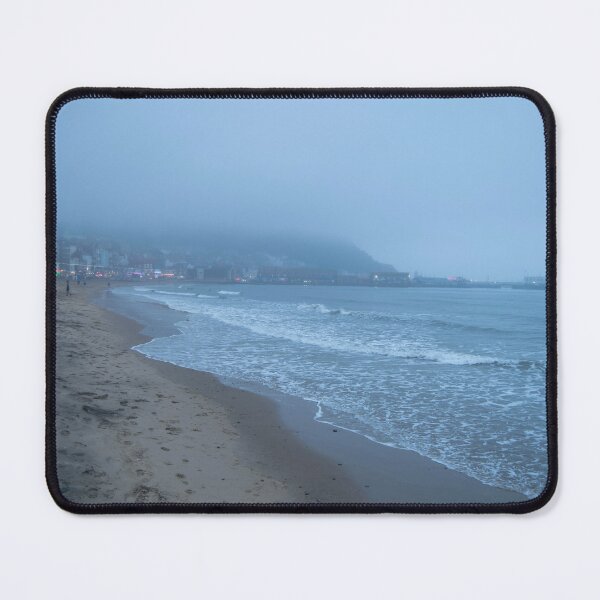 Item preview, Atmospheric Scarborough South Bay in the Fog designed and sold by ArtworkNorth.